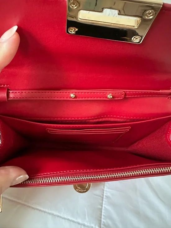 Ted Baker Red Clutch Crossbody - Picture 11 of 13